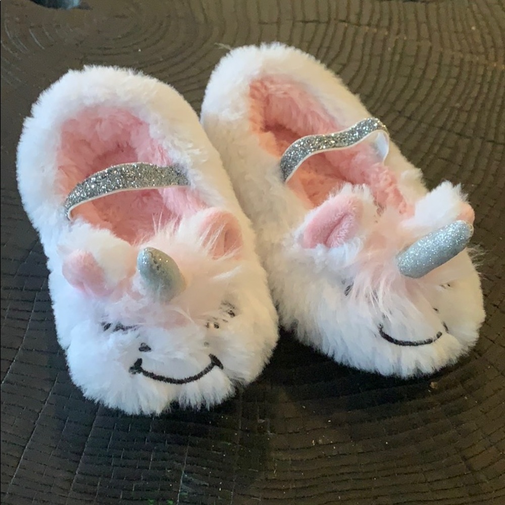 Unicorn slippers